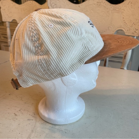 BNWT Supreme Classic Logo Corduroy 6 Panel Off White - Picture 4 of 8